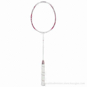 Professional badminton racket with 675mm length